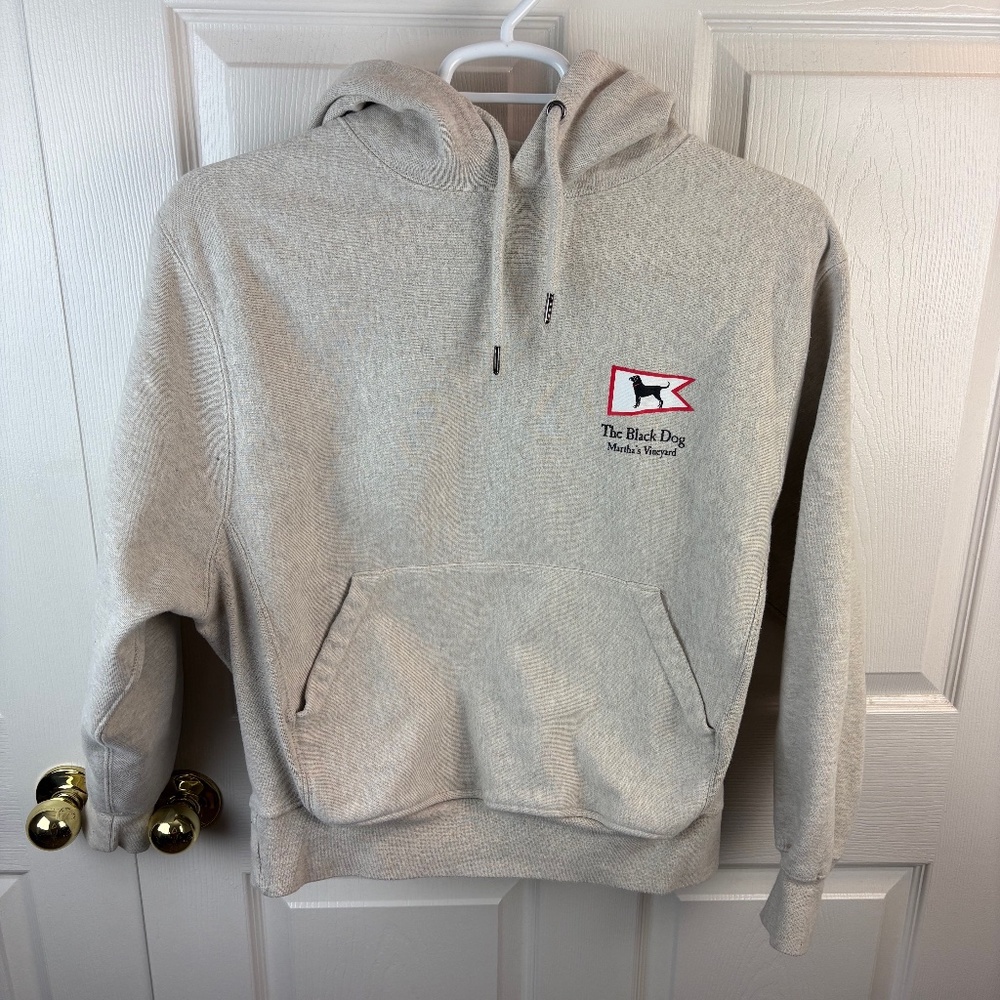 The Black Dog Homeport Oversized Hoodie Martha's Vineyard